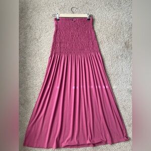 ASOS Smocked Maxi Skirt